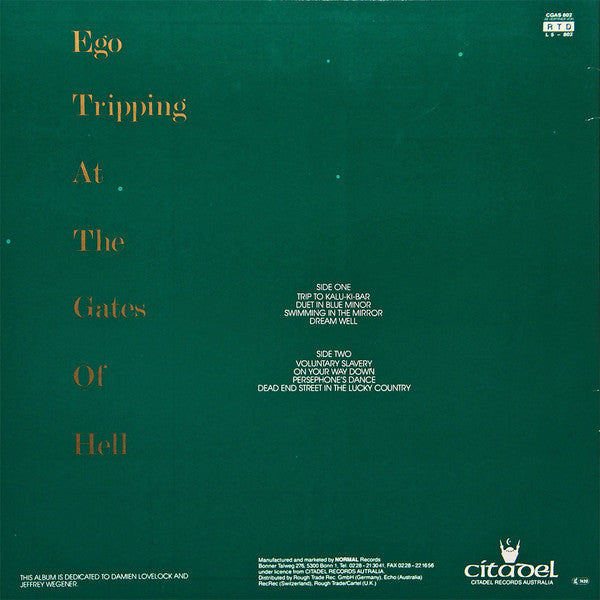 Louis Tillett : Ego Tripping At The Gates Of Hell (LP, Album)