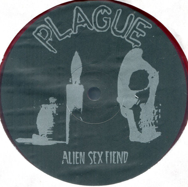 Alien Sex Fiend : Stuff The Turkey / They All Call Me Crazee (12", Single, Ltd, Red)