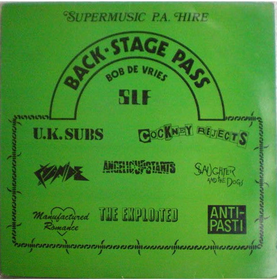 Various : Back-Stage Pass (LP, Comp)