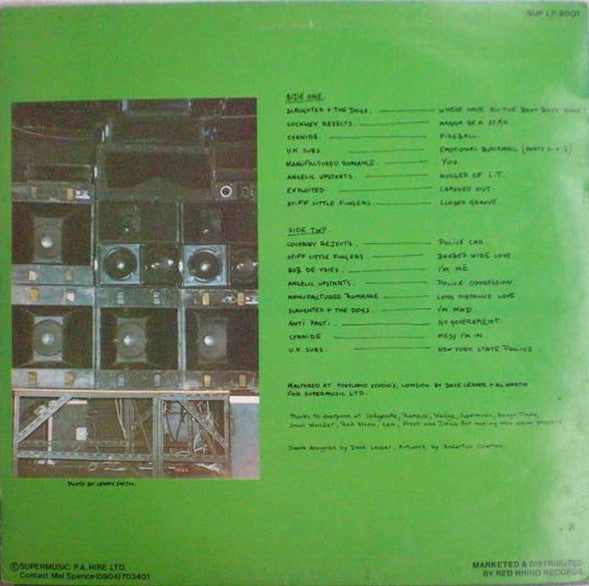 Various : Back-Stage Pass (LP, Comp)