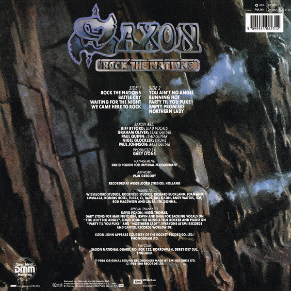 Saxon : Rock The Nations (LP, Album)