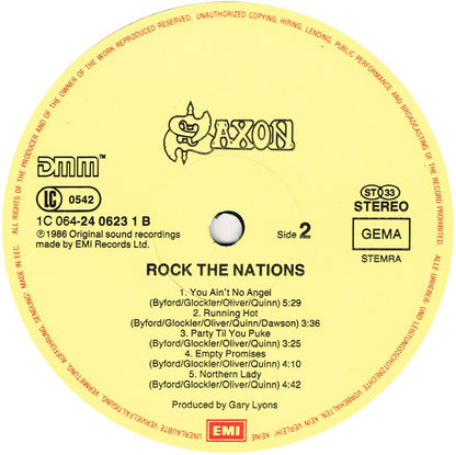 Saxon : Rock The Nations (LP, Album)