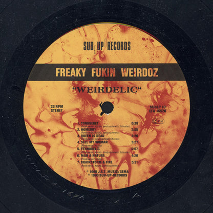 Freaky Fukin Weirdoz : Weirdelic (LP, Album)