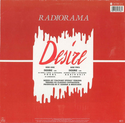 Radiorama : Desire (12", Maxi)