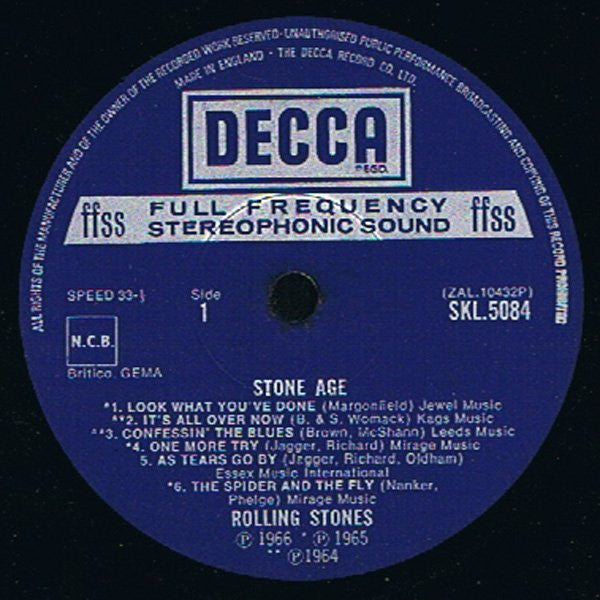 The Rolling Stones : Stone Age (LP, Comp)