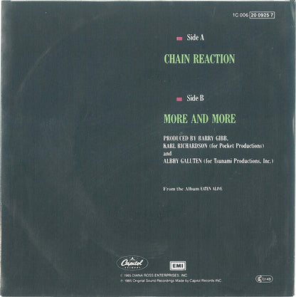 Ross* : Chain Reaction (7", Single)