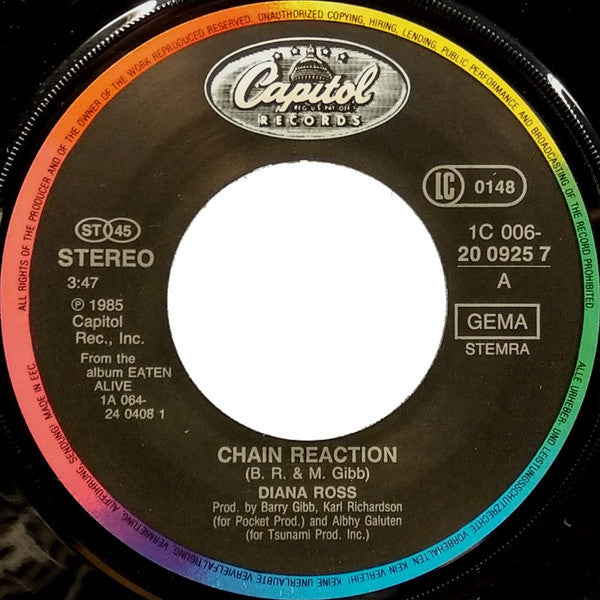 Ross* : Chain Reaction (7", Single)