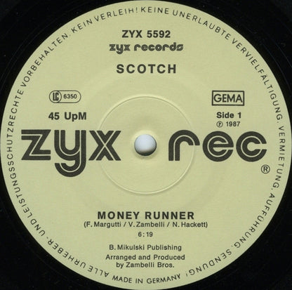 Scotch : Money Runner (12", Maxi)