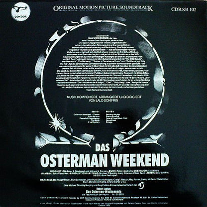 Lalo Schifrin : Das Osterman Weekend (Original Motion Picture Soundtrack) (LP)