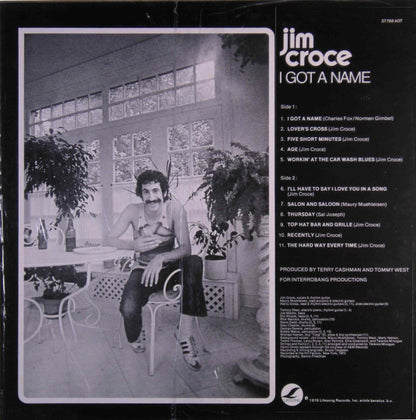 Jim Croce : I Got A Name (LP, Album)