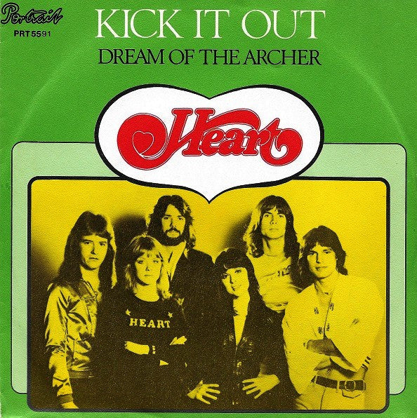 Heart : Kick It Out (7", Single)