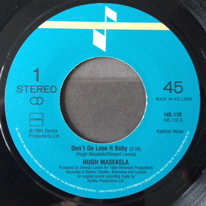 Hugh Masekela : Don't Go Lose It Baby (7", Single)