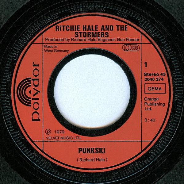 Richie Hale And The Stormers* : Punkski (7", Single)