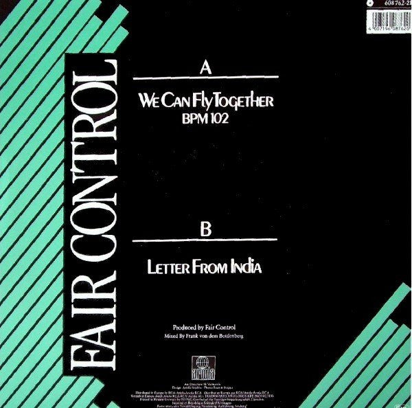 Fair Control : We Can Fly Together (12", Maxi)