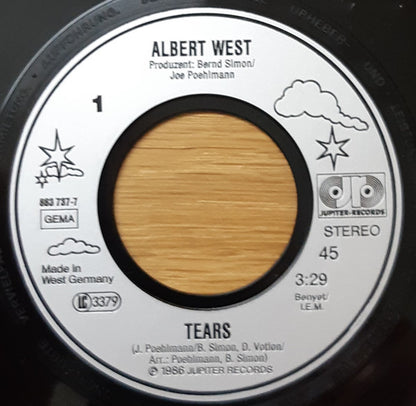 Albert West : Tears  (7", Single)