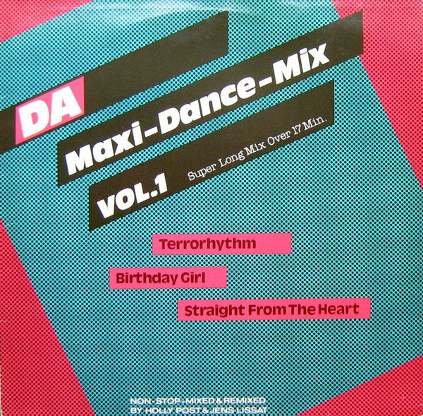 Various : DA Maxi Dance Mix Vol. 1 (LP, Comp, Mixed)