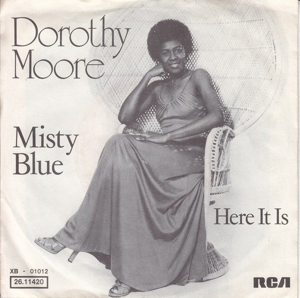 Dorothy Moore : Misty Blue (7", Single)