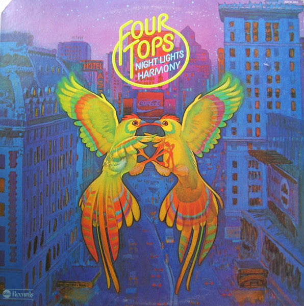 Four Tops : Night Lights Harmony (LP, Album)