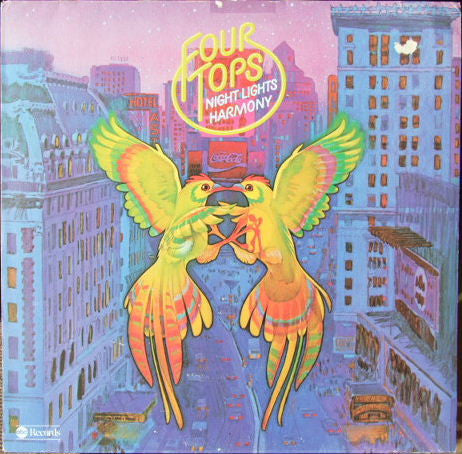 Four Tops : Night Lights Harmony (LP, Album)