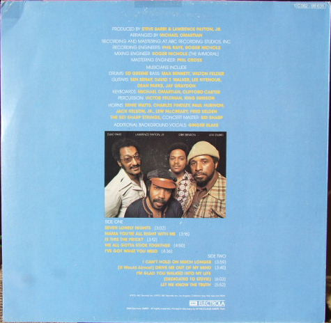 Four Tops : Night Lights Harmony (LP, Album)