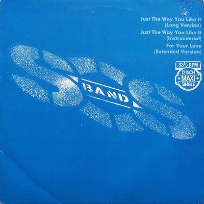 The S.O.S. Band : Just The Way You Like It (Long Version) (12", Maxi)