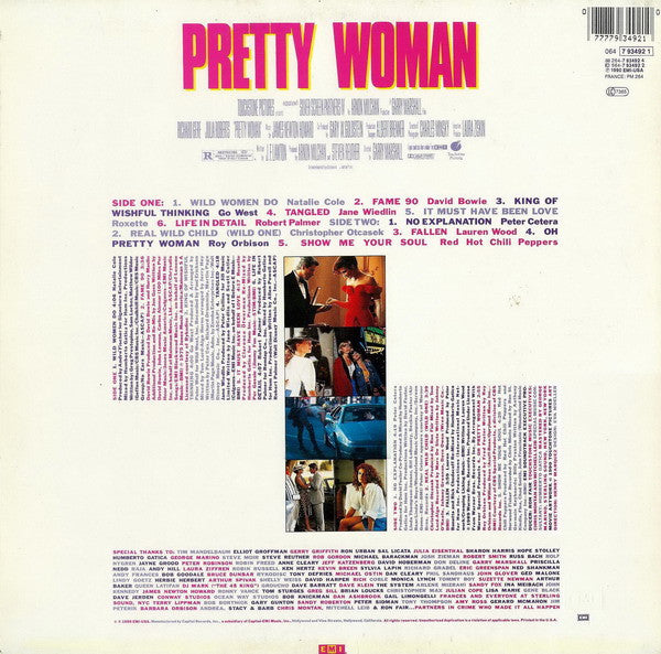 Various : Pretty Woman (Original Motion Picture Soundtrack) (LP, Album)