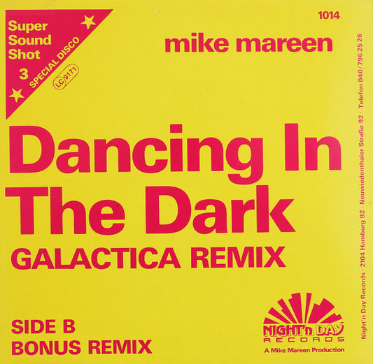 Mike Mareen : Dancing In The Dark (Galactica Remix) (12")