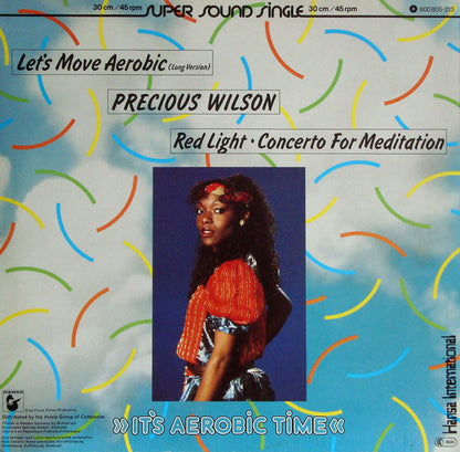 Precious Wilson / The Farian Orchestra : Let's Move Aerobic (Long Version) / Red Light / Concerto For Meditation (12")