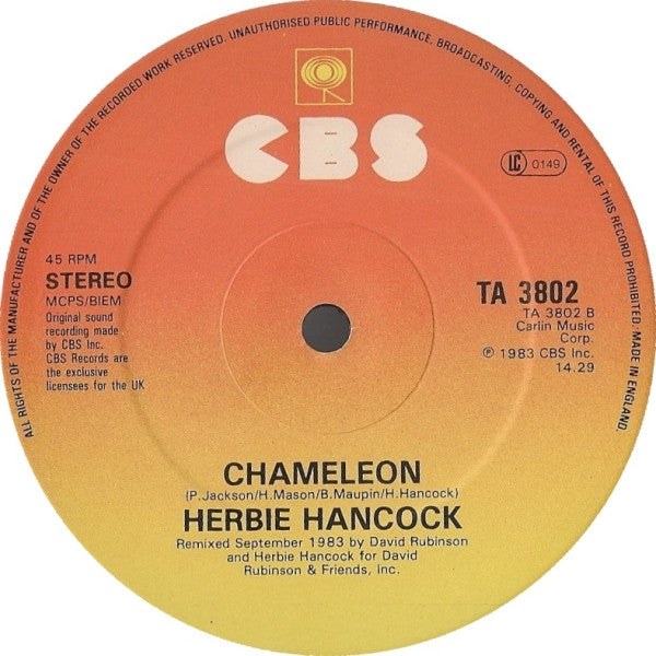 Herbie Hancock : Autodrive (12", Single)