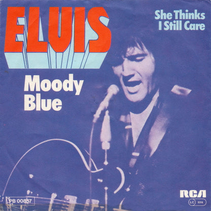 Elvis* : Moody Blue (7", Single)