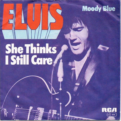 Elvis* : Moody Blue (7", Single)