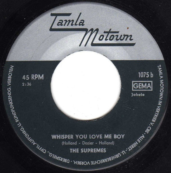 The Supremes : Back In My Arms Again (7", Single)