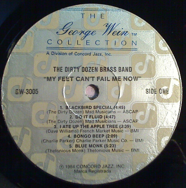 The Dirty Dozen Brass Band : My Feet Can't Fail Me Now (LP, Album)