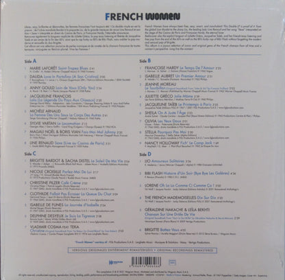 Various : French Women (2xLP, Comp, RM)