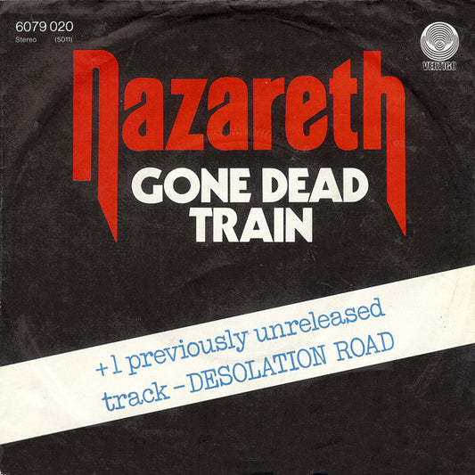 Nazareth (2) : Gone Dead Train (7", Single)