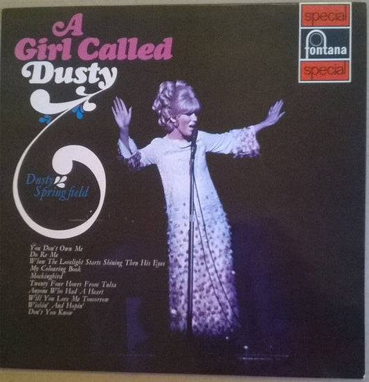 Dusty Springfield : A Girl Called Dusty (LP, Album, RE)