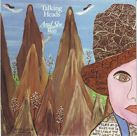 Talking Heads : And She Was (7", Single)