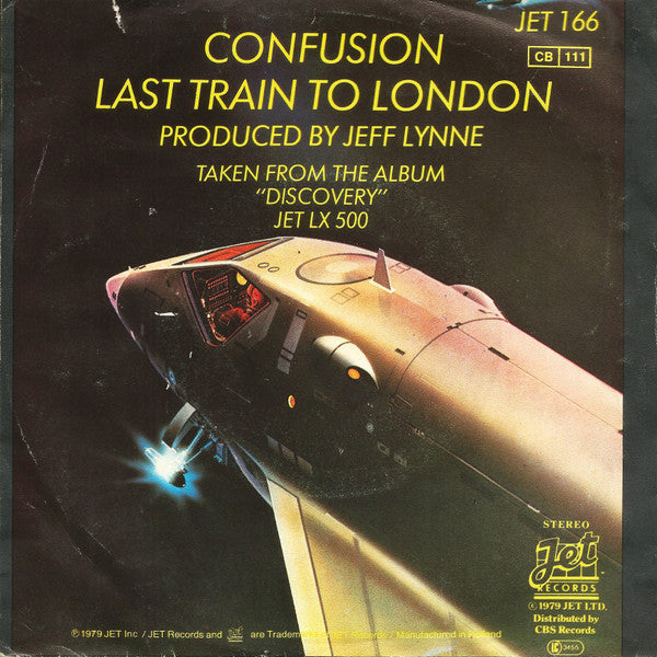 The Electric Light Orchestra* : Confusion / Last Train To London (7", Single)