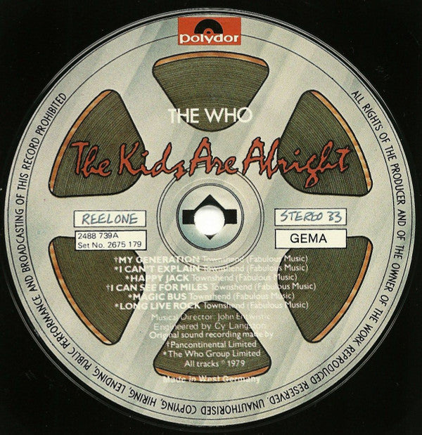 The Who : The Kids Are Alright (2xLP, Album)