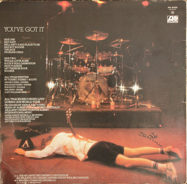 AC/DC : If You Want Blood You've Got It (LP, Album)