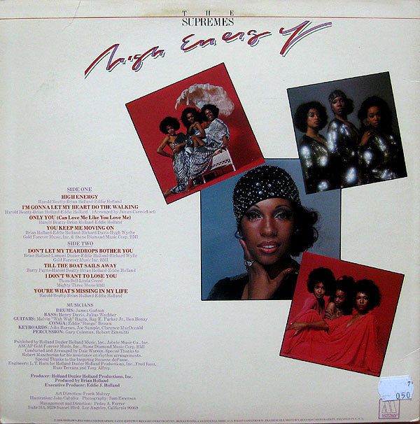 The Supremes : High Energy (LP, Album, Mon)