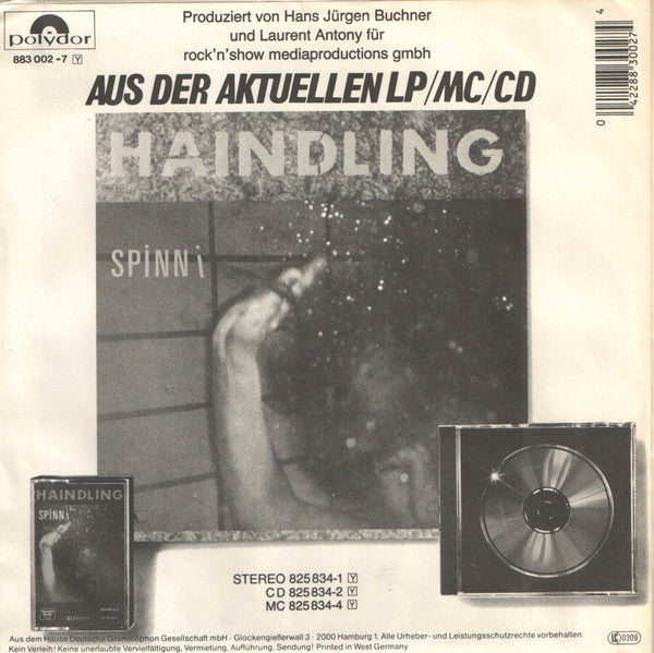 Haindling : Spinn I (7", Single)