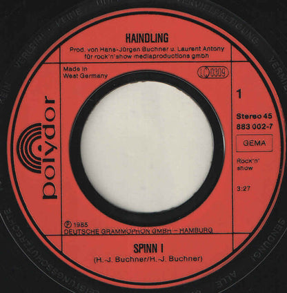 Haindling : Spinn I (7", Single)