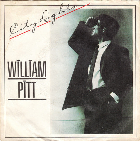 William Pitt : City Lights (7", Single, Inj)