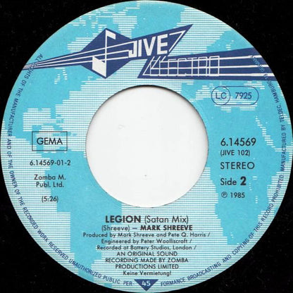 Mark Shreeve : Legion (7", Single)