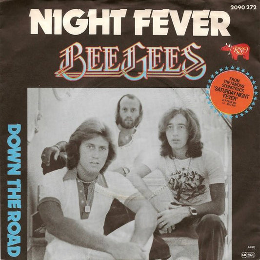 Bee Gees : Night Fever (7", Single, Inj)