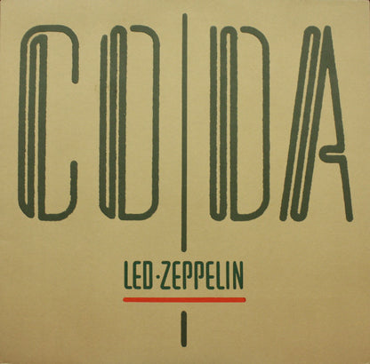 Led Zeppelin : Coda (LP, Album, Gat)