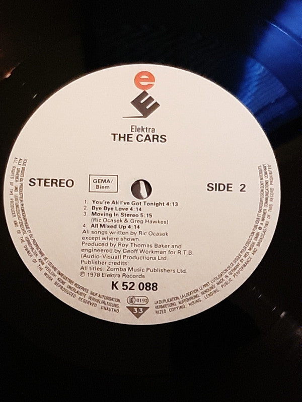 The Cars : The Cars (LP, Album, RE)