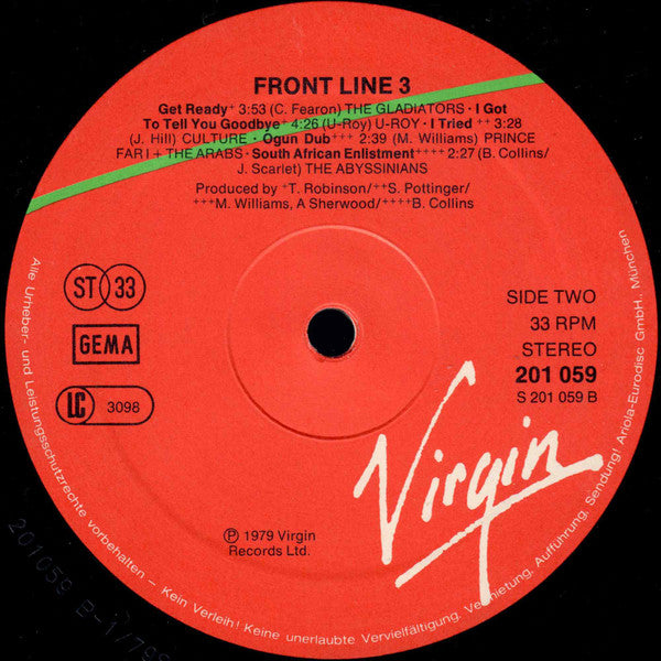 Various : Front Line 3 (LP, Comp)