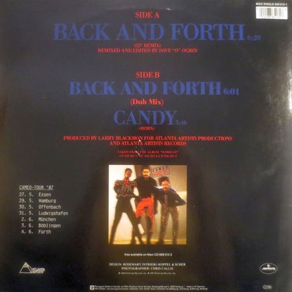 Cameo : Back And Forth (12", Maxi)